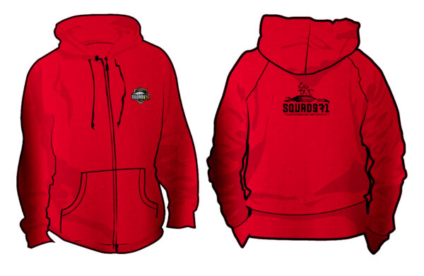 SQUAD Hoodie - Red